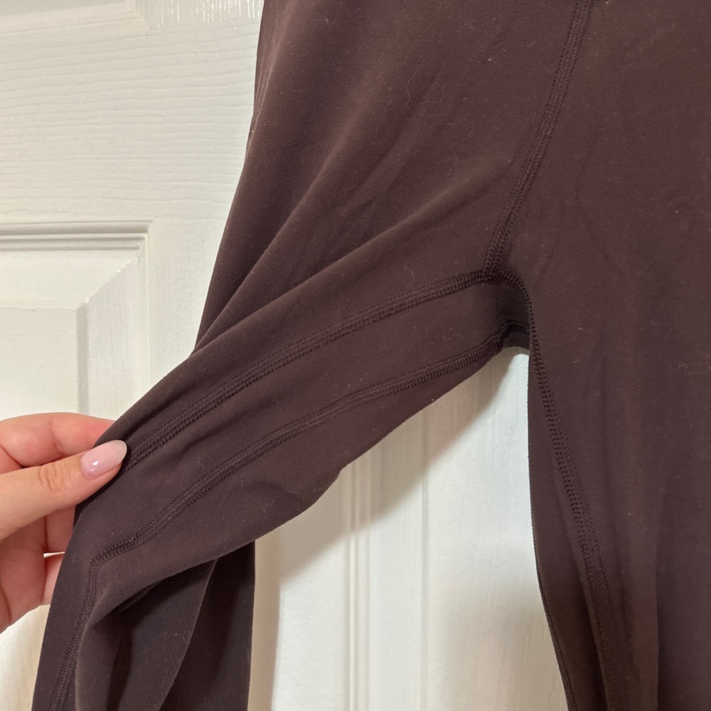 Lululemon Align Dark Brown/Purple High-Waisted Leggings, Size 2 - Picture 4 of 8